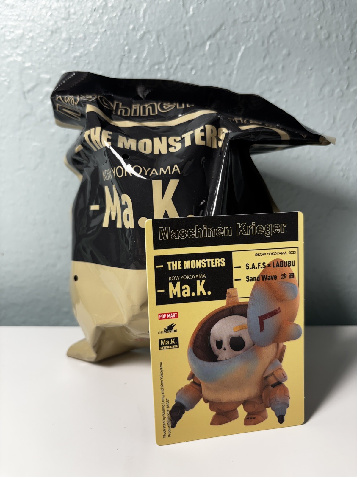 Pop Mart Labubu The Monsters x Kow Yokoyama MA.K. Series Figure - Sand Wave