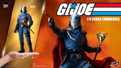 FigZero G.I. Joe Cobra Commander 1:6 Scale Actionfigur
