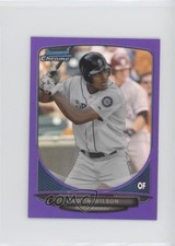 2013 Bowman Chrome Minis Purple Refractor 4/5 Austin Wilson #219 ni4