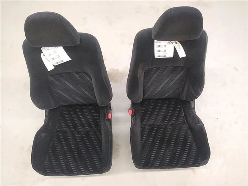 Honda Prelude Cloth Front Seat Set Pair 1997 1998 1999 2000 2001 Foto 2 de 4