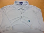 Stitch Golf Sakonnet Golf Club Top 100 Performance Stretch Polo Striped Mens L
