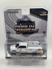 GreenLight Dually Drivers 15 Dodge Ram 3500 Crane Truck Port of Miami 1:64 CHASE
