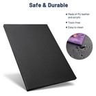 WeChef Set of 2 LED Back Lit Light Menu Holder Cover 2/4 View Fits 8"x11" Paper — photo 5