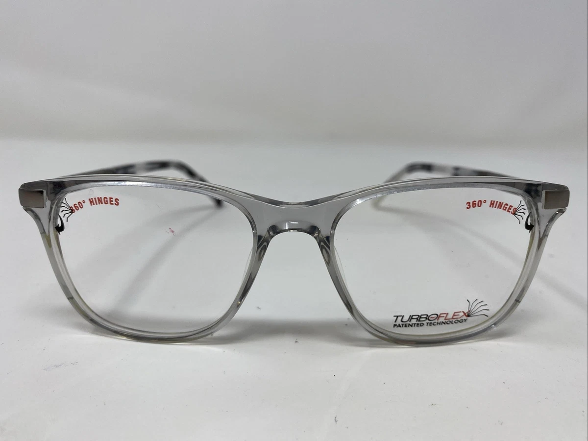 EASYCLIP EC190 EYEGLASSES FRAMES ONLY 48-16-135 80 full rim rectangle EasyClip Men main image 3