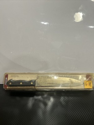 Vtg TRAMONTINA 8'' Chef Knife, Stain Free High Carbon From Brazil
