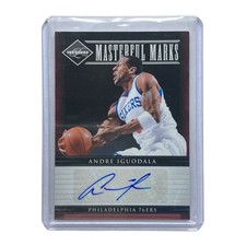 PANINI NBA card MASTARFUL MARKS ANDRE IGUODALA 76ERS /50 #2 Free Shipping Used