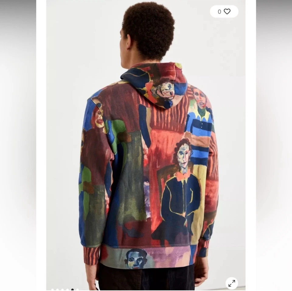 Puma X KidSuper Studios Allover PrintHoodie Sweatshirt - Image 4 of 4