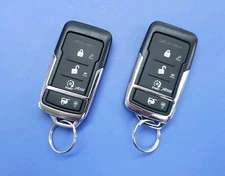 2x NICE EXCALIBUR 4-BUTTON ELVNTQE REMOTE START TRANSMITTER FOB #1415 - TESTED