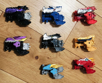 POWER RANGERS DINO Fury Ryusoulger Sword 2p Changer Ryusoul 10p set