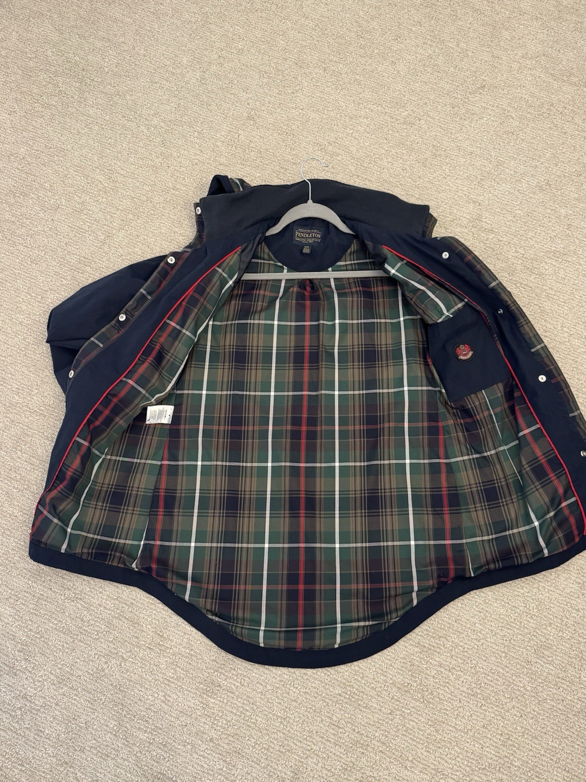 Pendleton Women's Full Zip Jacket Packable Hood M… - image 7