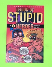 2014 Wax Eye Stupid Heroes Trading Cards 15