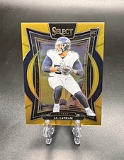 2024 Select J.C. Latham True Gold Rookie SSP /10 RC Tennessee Titans #11