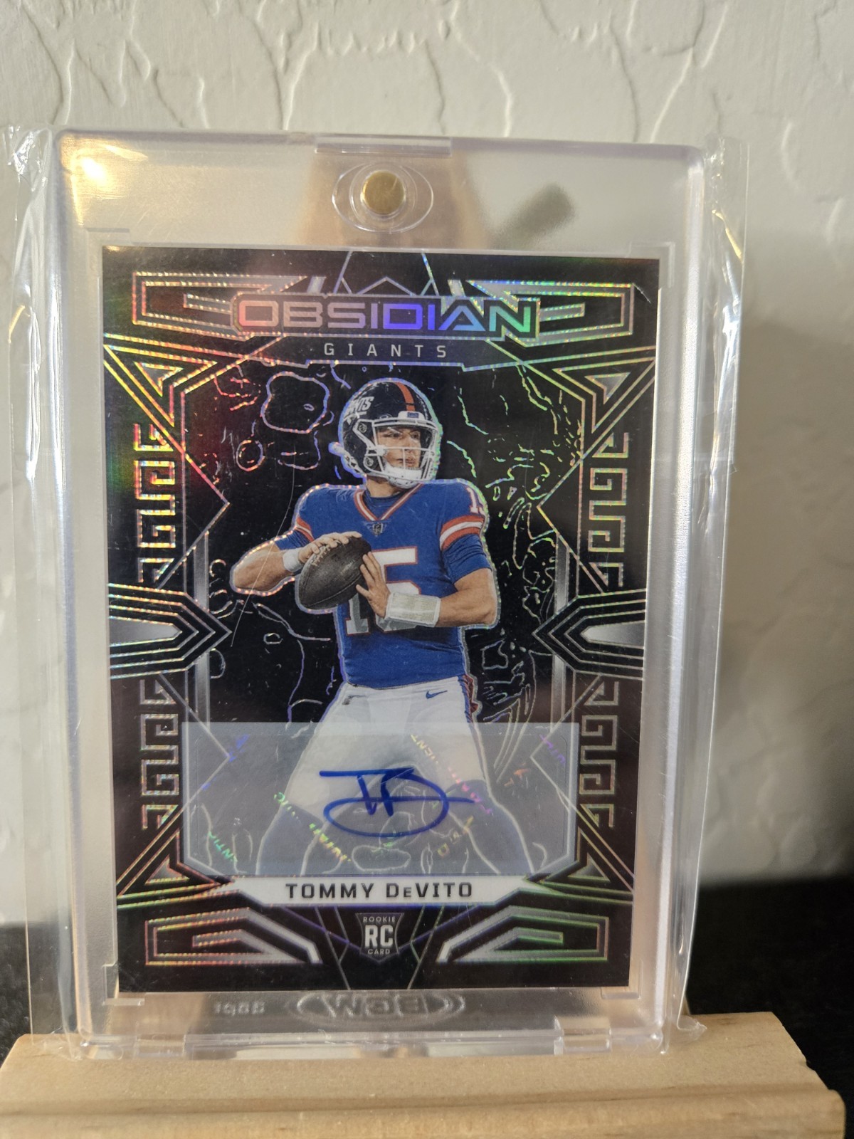 2023 Panini Obsidian - Tommy DeVito #168 Asia Signatures (AU, RC)