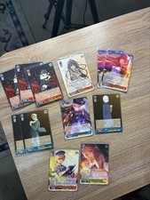 Weiss Schwarz Lot 12 Cards All Double RR LP/NM S106 W117