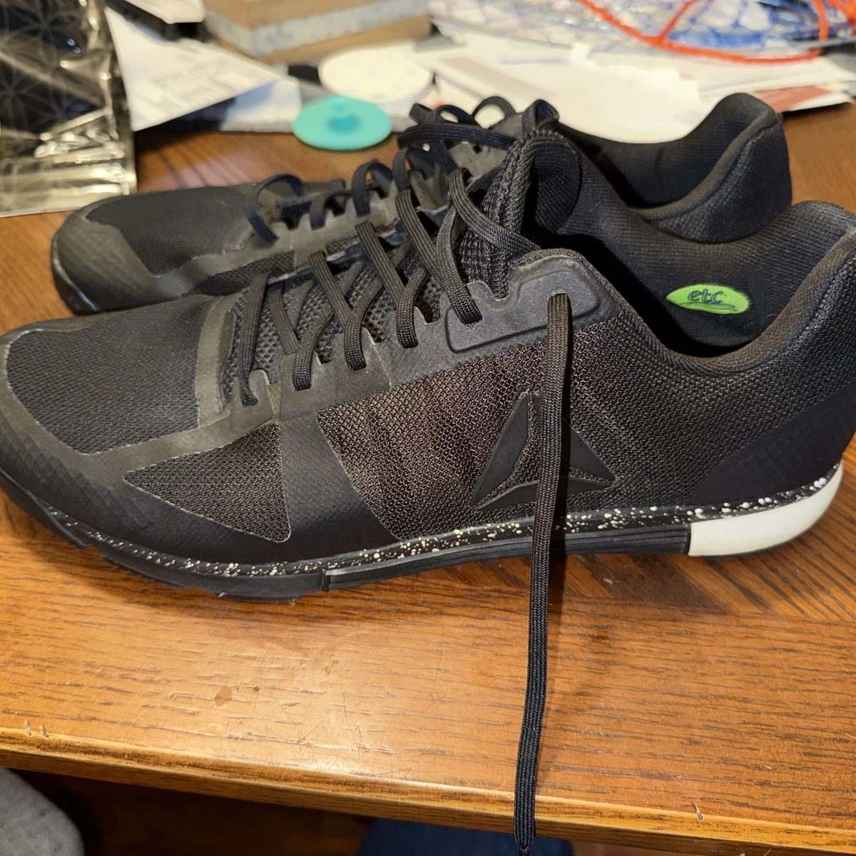 Reebok CrossFit Speed TR 2.0 Mens Size 10 Olive Gray Black Training Shoes Reebok CrossFit Speed TR 2.0 Black for Sale | Authenticity  main image 4