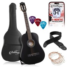 Beginner Acoustic Guitar Package - Starter Bundle Kit & Accessories