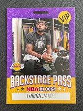 LeBron James 2020-21 Panini Hoops Backstage Pass #8