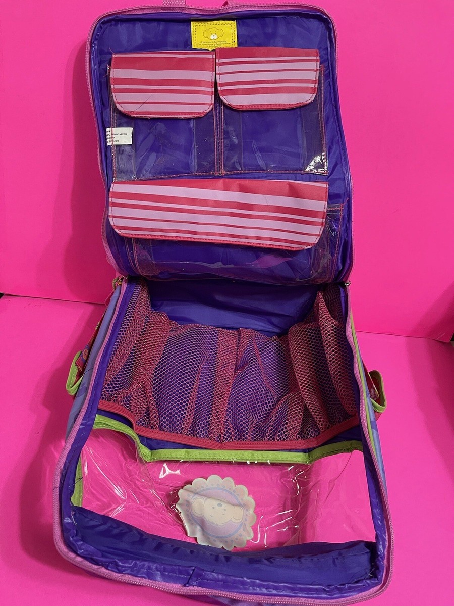 Build A Bear Workshop Multicolor Clear Backpack Y2K 2005 Backpack Build A Bear Workshop Clear back pack Y2K 2005 RARE hard to  main image 3