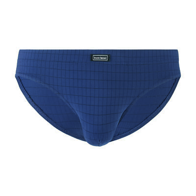Bruno Banani Herren Sportslip Check Line 2.0 Größe S bis XXL Marine Karo NEU