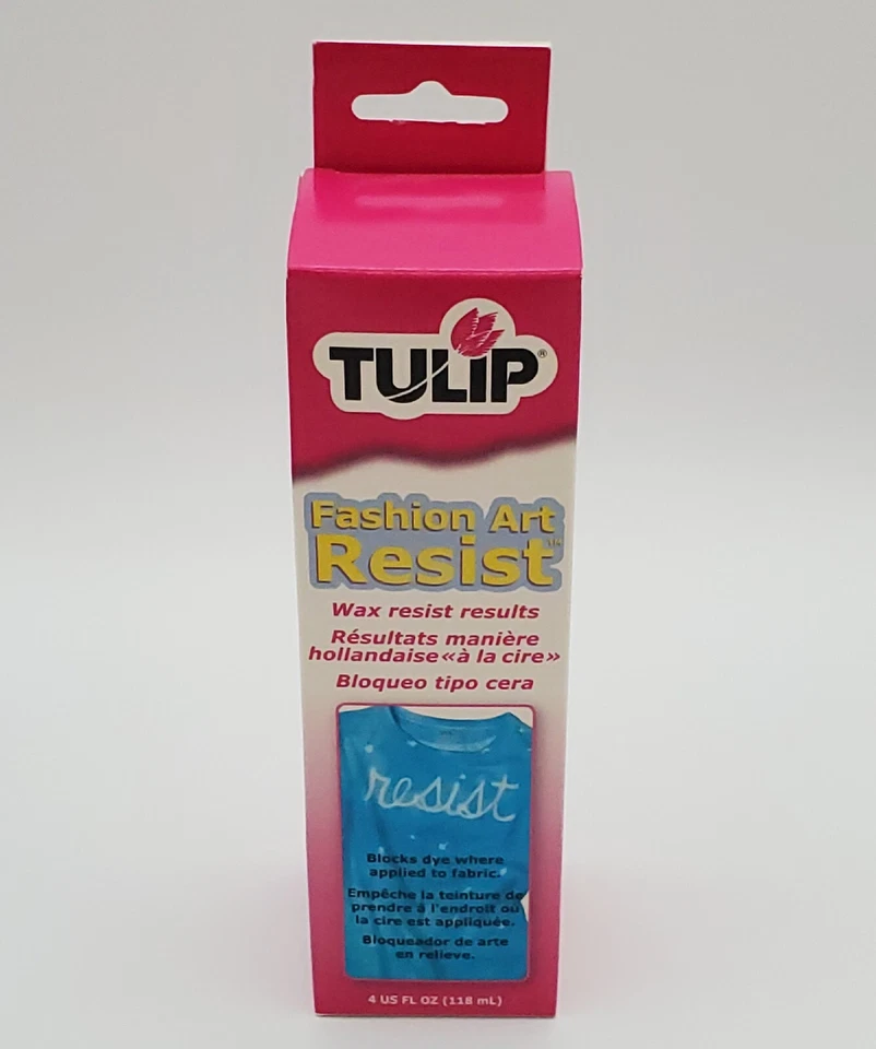 Tulip Dye Resist 4oz Original Formula One Step Fashion Art Blocks Color New NOS - Image 2 of 4