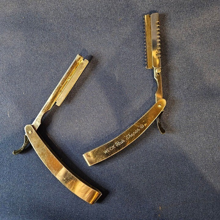 Set of 2 Fromm and Weck "Hair Shaper" Barber Tools -SOME RUST, AS IS (10b3)