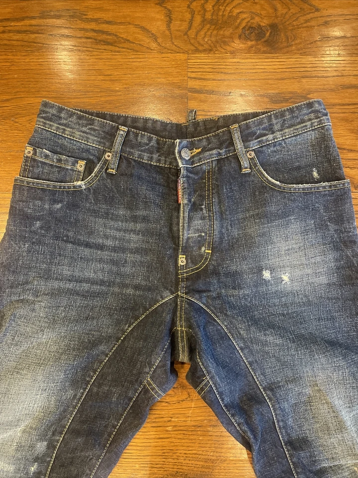 Dsquared2 Mens Skater Jeans Sz 48 - Image 3 of 4