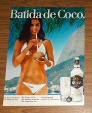 Seltene Werbung BATIDA DE COCO