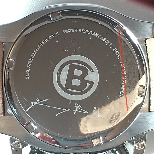 Baldinini | Men's Chronograph Leather Brown/Rose Gold Classy Watch | BD-34 image 6