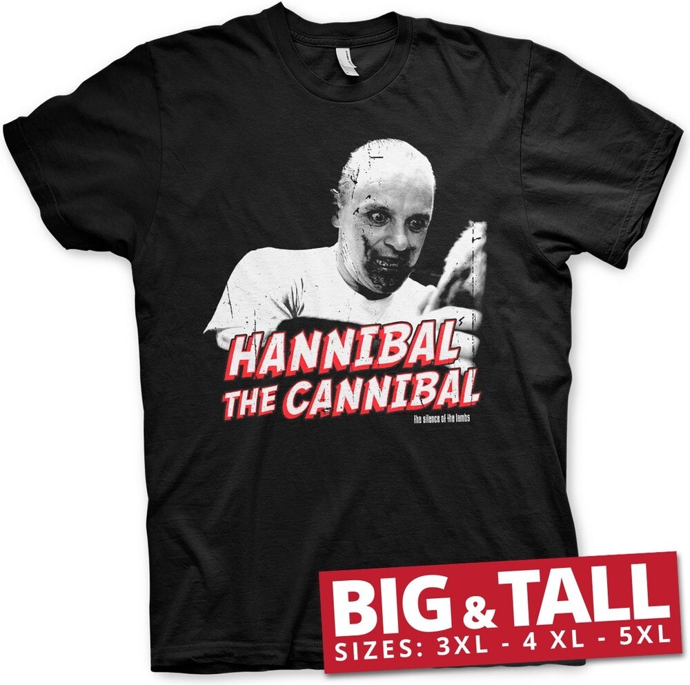 The Silence of the Lambs Hannibal The Cannibal Big - Tall T-Shirt Black