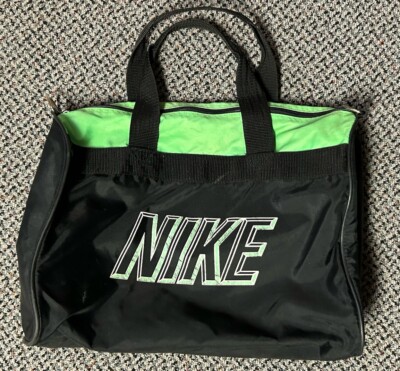 neon nike duffel bag