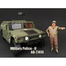 WWII MILITARY POLICE FIGURE II FOR 1:18 SCALE MODELS BY AMERICAN DIORAMA 77415