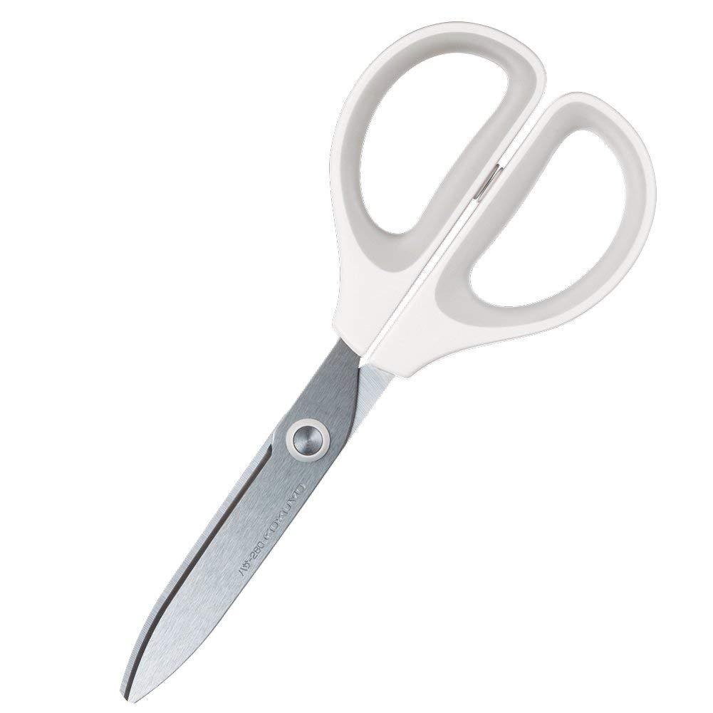 Kokuyo Japan HASA-P280W SAXA Glue-less Scissors White Japan free ship