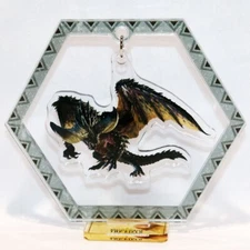 Monster Hunter The Field MHW Acrylic Swaying Figure Nergigante Nijigen no Mori