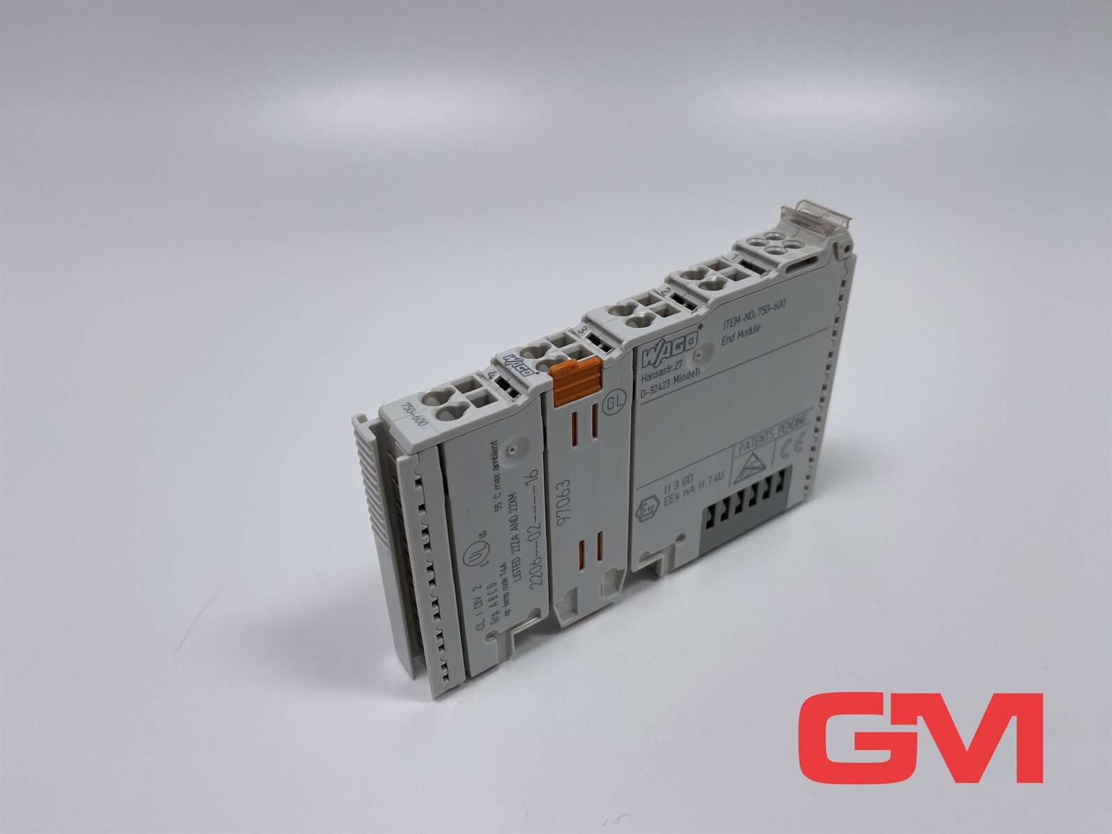 Wago End Module 750-600 I/O System Bus Terminal Unit