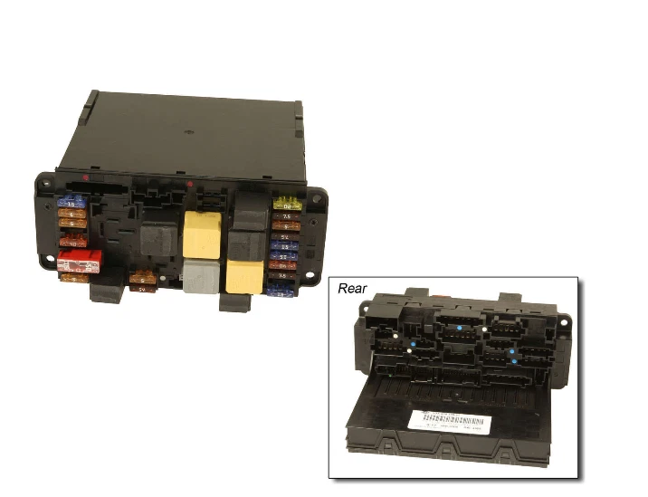 Conjunto de módulo de control de adquisición SAM relé de fusibles delanteros para Mercedes W203 W209 Foto 2 de 4
