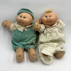 Vintage 1983 Cabbage Patch Kid Doll Pair – Coleco #1 – Needs Cleaning