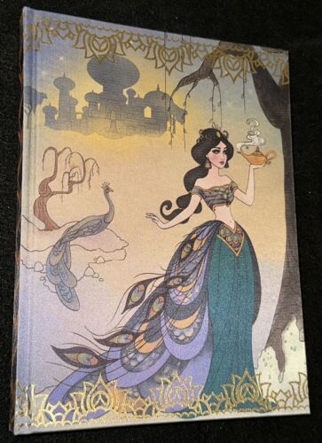 Disney Store Princess Jasmin/Aladdin Journal/Diary Silk Texture Cover - Picture 1 of 3