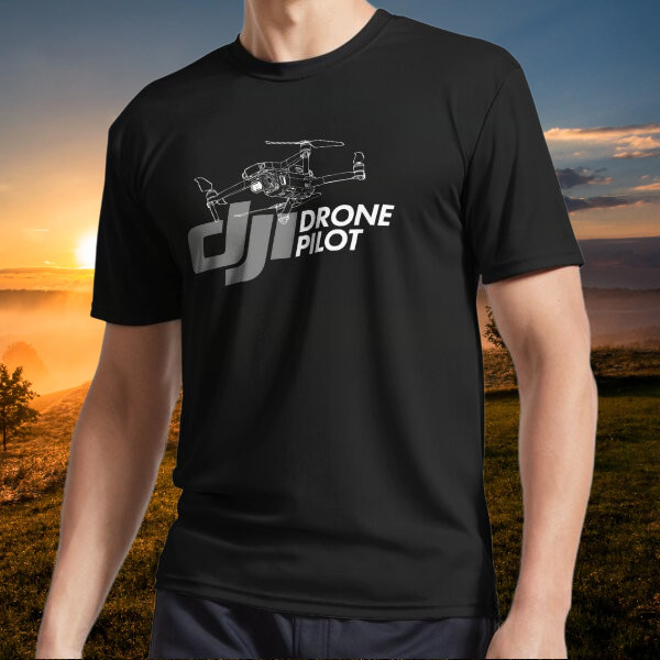 New item Dji Drone Pilot Drone Operator Active Logo T-Shirt Funny Size S to 5XL-image