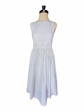 Girls Dress Ivory A Line Satin Pearl Trim Communion Dress Size 16 By Kids Dream