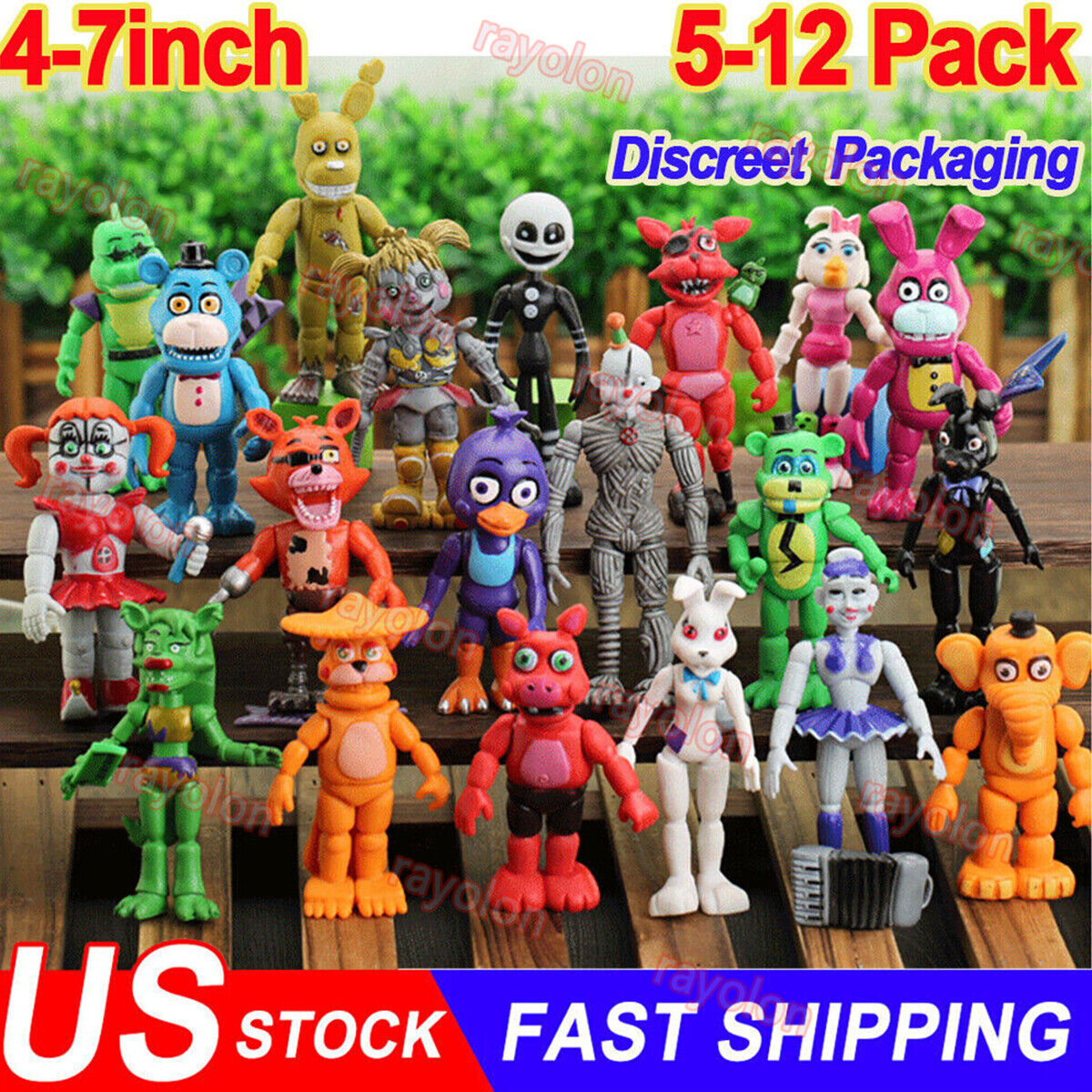 NEW FNAF Plush Doll Five Nights at Freddy's Game Ation Figure Monster Doll  Toys