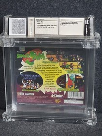 PS1 Playstation 1 SPACE JAM Wata 9.6 A+ New Sealed VGA Game CGC Michael Jordan