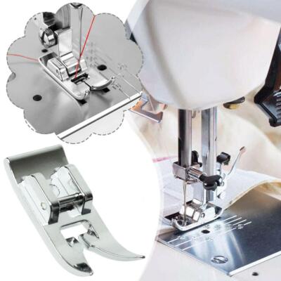 Universal Zigzag Snap Presser Foot Metal Straight Stitch Sewing Machine F Hot 