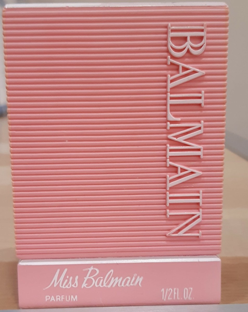 MISS BALMAIN 14 ML 1/2 PURE PARFUM VINTAGE NUEVO SIN USO NEVER  USED