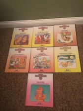 Vintage 1985 The World of Teddy Ruxpin Hardcover Book Lot of 7