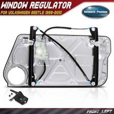 Power Window Regulator W Panel For Volkswagen Beetle 98-10 Hatchback Front Left
