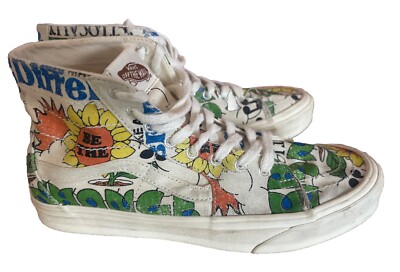 Vans x Vault Be The Difference Sunflower Eco Theory Skateboard Shoes  Men s 7.5