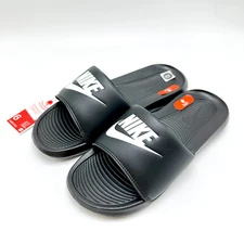 *NEW* Men NIKE VICTORI ONE SLIDES BLACK (CN9675 002), Sz 6.0 - 13.0 👍