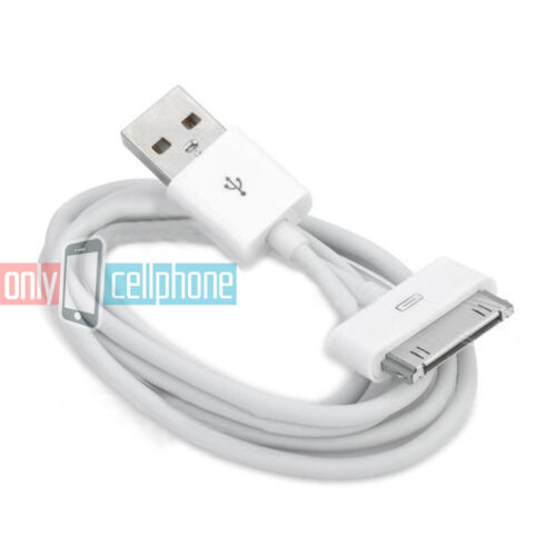 100% Original OEM 30 Pins USB Data Charger Cable for Apple iPhone 4S 4 3GS - Picture 1 of 3