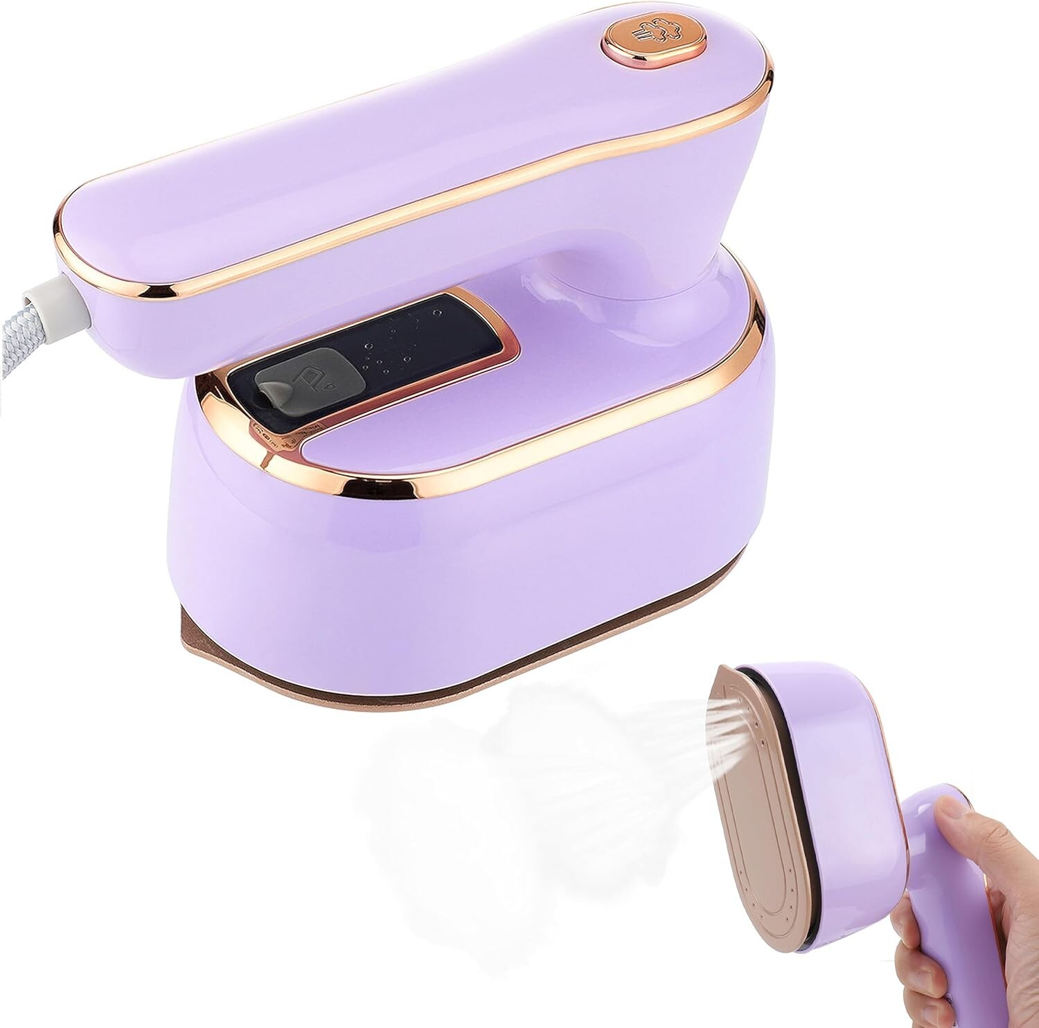 For Clothes Mini. Titanium Bottom Plate, Soft Purple Color