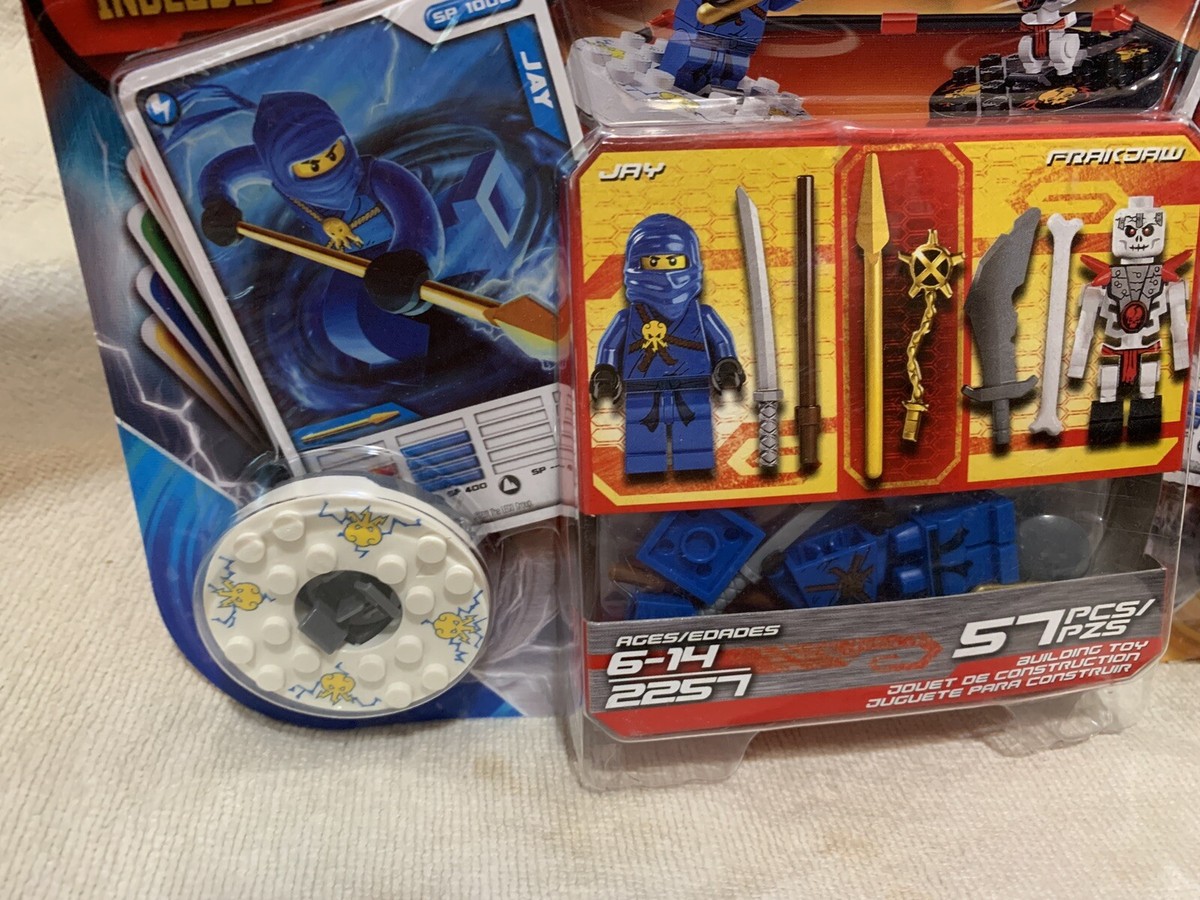 LEGO 2257 Ninjago Jay Frakjaw Starter Set Arena Incluido LEGO 2257 Ninjago Jay Frakjaw Starter Set Arena Incluido